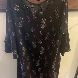 Subtle floral dress